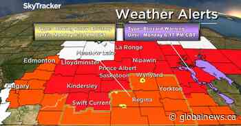 Winter storm, snowfall, wind warnings blanket Saskatchewan