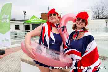 What a day to make a splash as Hillingdon Lido reopens