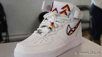 Mi'kmaw artists use Nike high-tops to bring beadwork to next generation