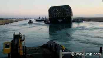 Giant ship blocking Suez Canal has been freed