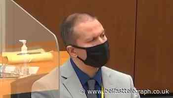Jurors shown video of George Floyd gasping for breath at ex-officer’s trial