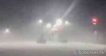 Saskatchewan pounded by late-season winter storm