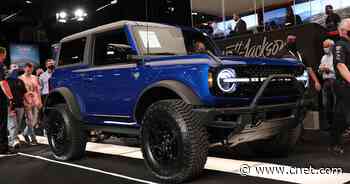 First 2021 Ford Bronco sells for $1 million, with all proceeds going to charity     - Roadshow