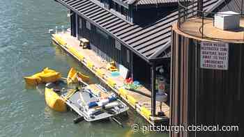 Pittsburgh River Rescue Boat Partially Sinks On Allegheny River