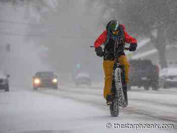 Winds gusting to 100km/h and lots of snow: Winter strikes back in Sask.