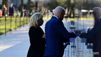 Bidens commemorate Vietnam Veterans Day with trip to war memorial