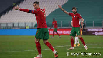 Jose Enrique trolls Cristiano Ronaldo and Bruno Fernandes - 90min