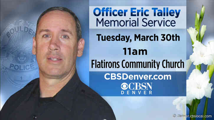 Boulder Facilities To Close Tuesday So Employees Can Attend Service For Officer Eric Talley