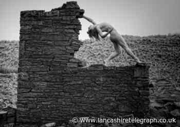Wall accidentally demolished by United Utilities becomes backdrop for nude photoshoot