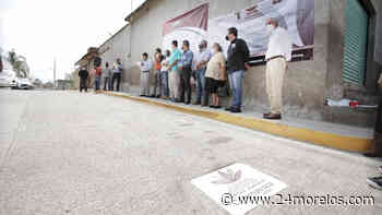 Entregan pavimentación de calle al norte de Cuernavaca - 24 Morelos