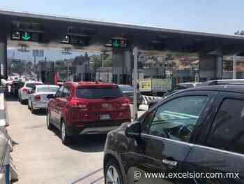 Saturan la México-Cuernavaca por fin de semana largo - Excélsior