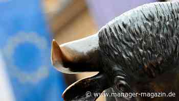 Dax springt auf Rekordhoch, Aktien der Deutschen Bank erholen sich