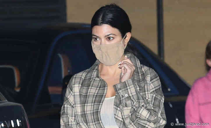 Kourtney Kardashian Brings Her Son Mason to Her Favorite Restaurant for Dinner