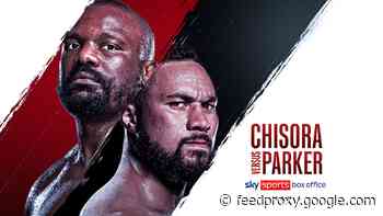 Dereck Chisora and Joseph Parker will have no trainers for May 1