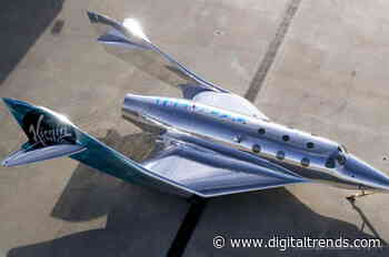 Virgin Galactic has just unveiled a very shiny space plane