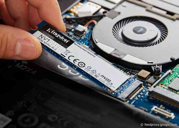 Kingston NV1 NVMe PCIe SSD entry-level drive for first-time NVMe users