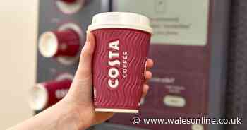 Costa is giving away free drinks - or food - to mark 50 years - Wales Online