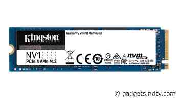 Kingston NV1 NVMe PCIe SSD Launched: Here's What You Need to Know