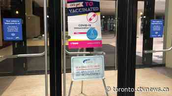 Toronto lagging behind province when it comes to vaccinating those 80 or older