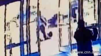 65-year-old Asian woman kicked while on ground in graphic video