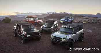 2021 Ford Bronco goes wild with off-road parts and accessories     - Roadshow