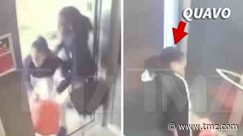 Quavo & Saweetie Physical Altercation in Elevator Caught on Video
