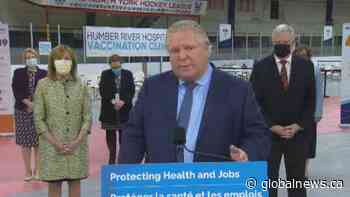 Premier Ford tells people not to have plans for Easter, ‘won’t hesitate to lock things down’