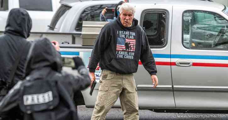 Watch: Antifa Smashes Man’s Truck, Then He Pulls Out a Gun
