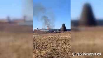 Meadow Lake sawmill fire March 27, 2021
