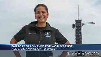 Fairport grad selected for first all-civilian space flight