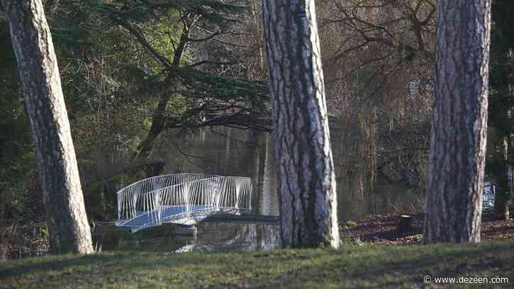 Tonkin Liu creates swing bridge to access Dinosaur Island in Crystal Palace Park