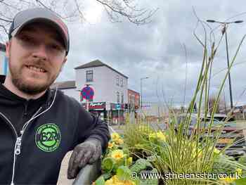Man created beautiful planters across St Helens to thank key workers and remember those we've lost to Covid-19 - St Helens Star