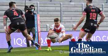 Lomax leads way as St Helens make light work of Salford in season opener - The Guardian
