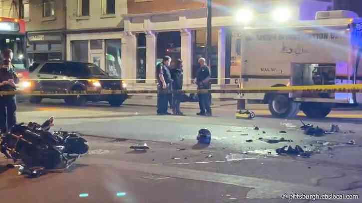 Motorcyclist Dies After 2-Vehicle Crash On Pittsburgh’s South Side