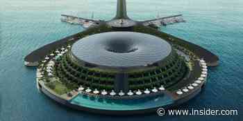 Architecture firm reveals plan for floating eco-friendly hotel: photos - Insider