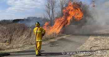 Cigarette started 118-acre fire in Lino Lakes