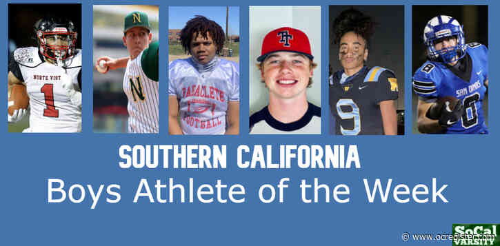 VOTE: Southern California Boys Athlete of the Week (April 2, 2021)