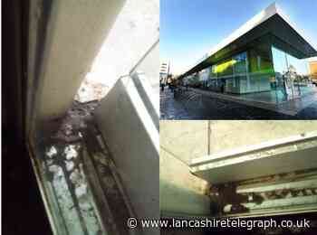 Cleaners branded 'lazy' as photos show build up of dirt and chewing gum in Blackburn bus station