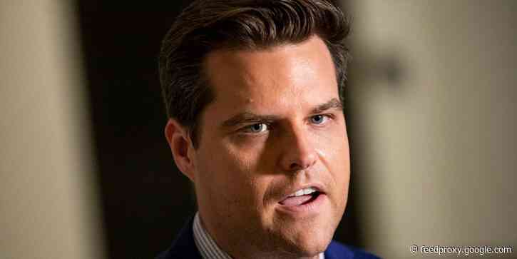 Matt Gaetz's claim that the DOJ's sex-trafficking probe into him is part of an extortion scheme doesn't add up