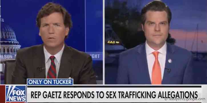 Tucker Carlson says his interview with Rep. Matt Gaetz about the DOJ's investigation into the lawmaker was 'one of the weirdest interviews I've ever conducted'
