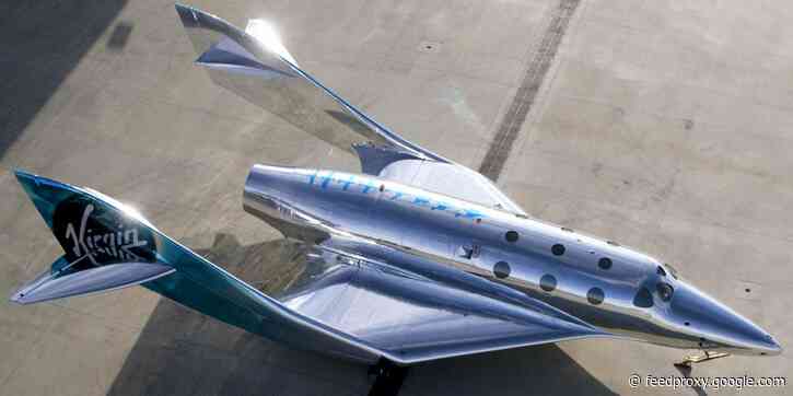 Virgin Galactic unveiled its newest spacecraft that will take tourists to suborbital space - check out the VSS Imagine