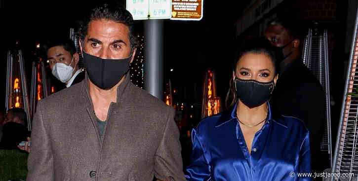 Eva Longoria & Husband Jose Baston Couple Up for Date Night