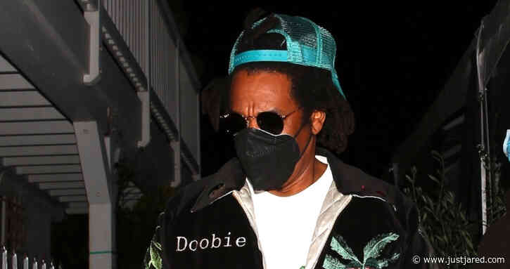 Jay-Z Rocks Shorts & Shades for Dinner in Santa Monica