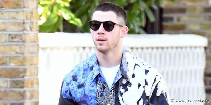 Nick Jonas Shows Off His Stylish Side While Out in London