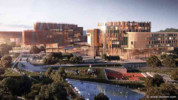 EMBT to cover Shenzhen Conservatory of Music with decorative louvres