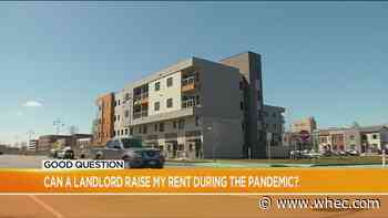 Good Question: Can a landlord raise my rent during the pandemic?