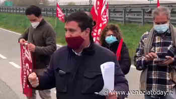 Sciopero della logistica, primo giorno di presidio a Marcon. Le testimonianze - VeneziaToday