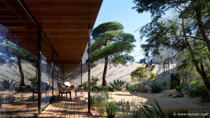 Apollo Architects & Associates creates multi-generational home with walled-in garden