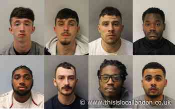 Eight men jailed after string of Finchley and Barnet robberies