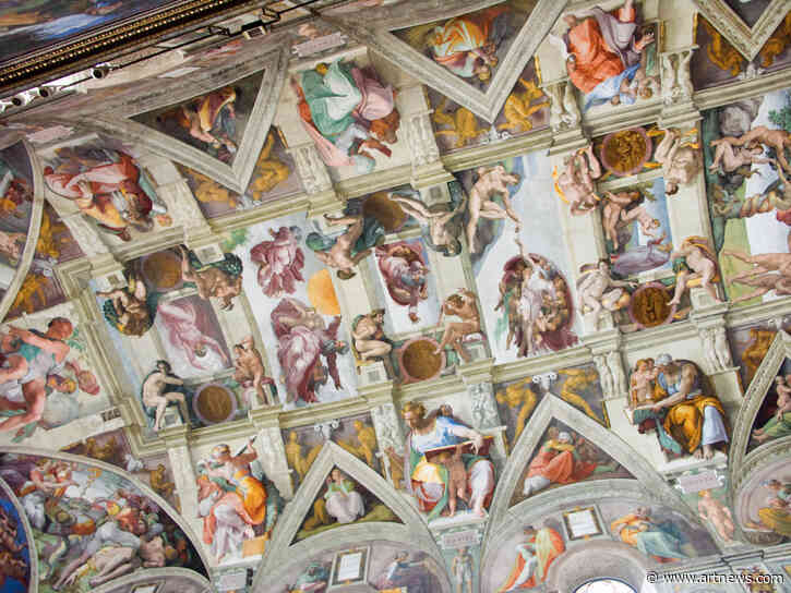 Sistine Chapel Restorer Dies, Ai Weiwei Talks Hong Kong Fracas, and More: Morning Links from March 31, 2021